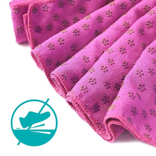 Timeless Sport Csúszásgátlós jógatörölköző ajándék táskával-pink (HOP1000973-2)