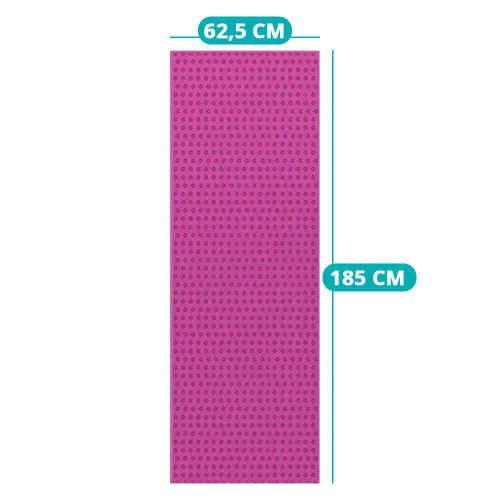 Timeless Sport Csúszásgátlós jógatörölköző ajándék táskával-pink (HOP1000973-2)