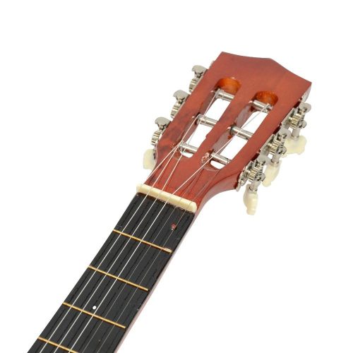 Timeless Hobby Akusztikus gitár szett kezdőknek, ajándék hangolóval, 2 színben-barna (HOP1000982-2)