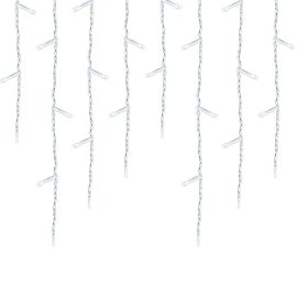   Timeless Christmas LED-es jégcsap fényfüggöny 2 méretben, hidegfehér-230 LED-del (HOP1000987-1)