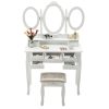Timeless Beauty Fésülködő asztal Milano, több színben-fehér (HOP1000992-1)