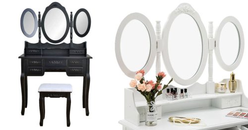 Timeless Beauty Fésülködő asztal Milano, több színben-fehér (HOP1000992-1)