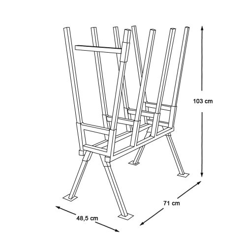 Timeless Garden Fém fűrészbak (HOP1000999)