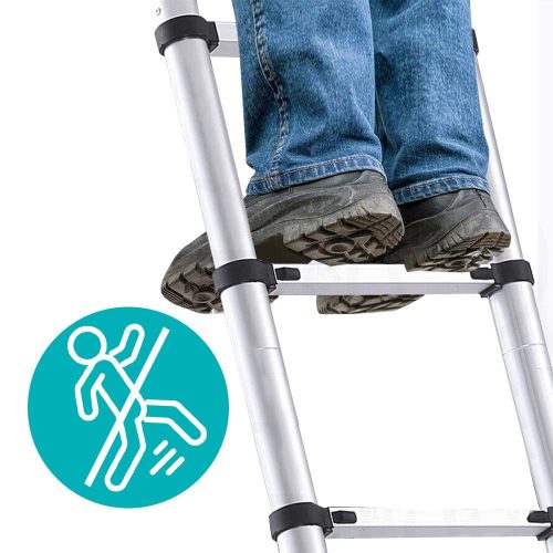 Timeless Garden Teleszkópos alumínium létra 3 méretben-4,1 méteres (HOP1001032)