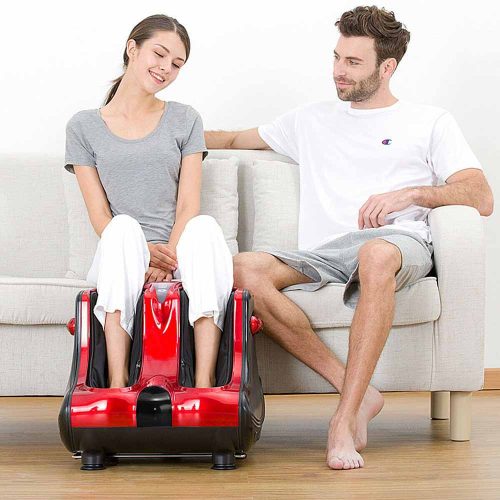 Timeless Beauty Láb- és vádlimasszírozó, 2 színben-piros (HOP1001034-1)