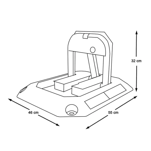 Timeless Tools Manuális parkolóőr 2 darab (HOP1001039)