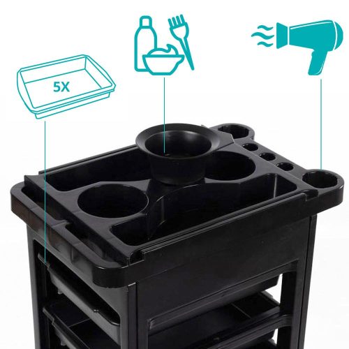 Timeless Beauty Fodrászkocsi 5 fiókkal (HOP1001091)