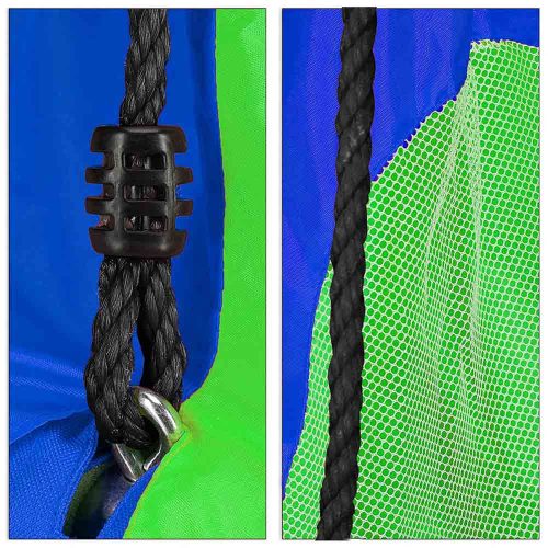 Timeless Garden Fészekhinta-110 cm-es-kék-sátorral (HOP1001106-1)