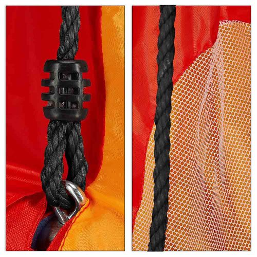 Timeless Garden Fészekhinta-110 cm-es-piros-sátorral (HOP1001106-2)