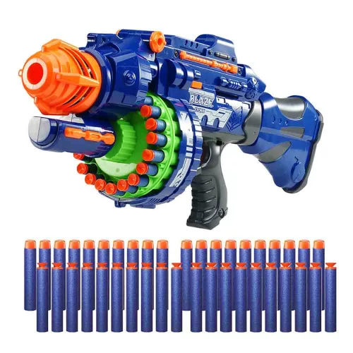 Timeless Toys Játékfegyver hanggal, 2 színben-kék (HOP1001112-1)