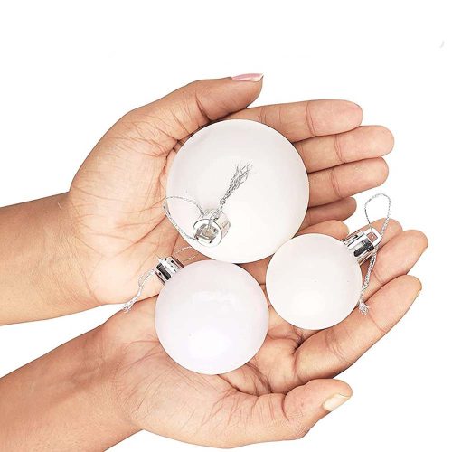 Timeless Christmas 112 részes karácsonyfadísz, több színben-fehér (HOP1001123-5)