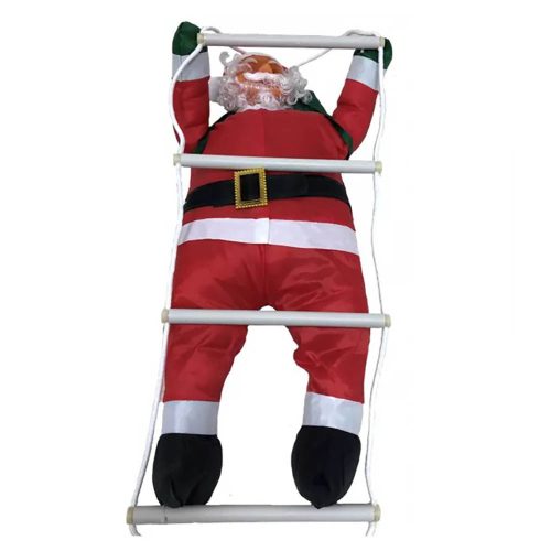 Timeless Christmas Létrán mászó Mikulás, 120 cm (HOP1001124)