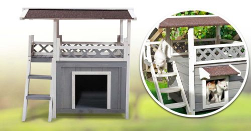 Timeless Pet Emeletes kutyaház/cicaház (HOP1001125)