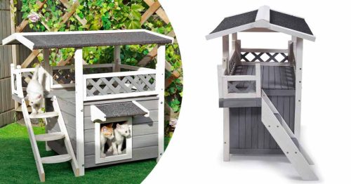 Timeless Pet Emeletes kutyaház/cicaház (HOP1001125)