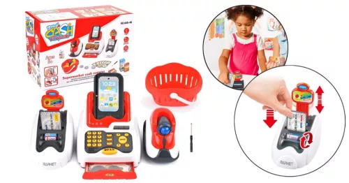 Timeless Toys Játék pénztárgép, 24 részes (HOP1001157)