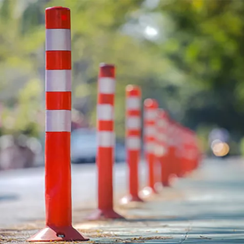 Timeless Tools Műanyag terelőoszlop 5 db (HOP1001181)