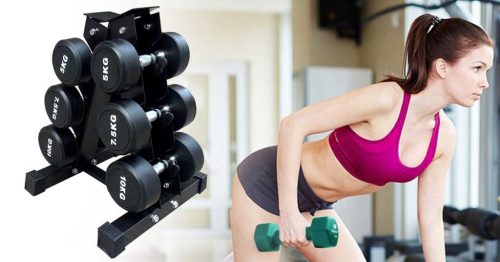 Timeless Sport Súlyzó tartó 3 pár súlyzónak (HOP1001190)