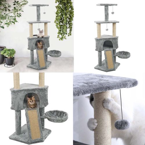 Timeless Pet Macska mászóka-szürke (HOP1001218)