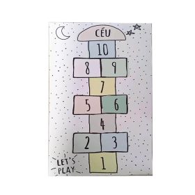   Timeless Toys Gyerekszőnyeg 130*180cm, több típusban-Ugróiskola (HOP1001235-1)