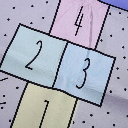 Timeless Toys Gyerekszőnyeg 130*180cm, több típusban-Ugróiskola (HOP1001235-1)