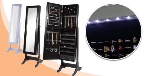 Timeless Beauty Tükrös ékszertartó szekrény (HOP1001256-1)