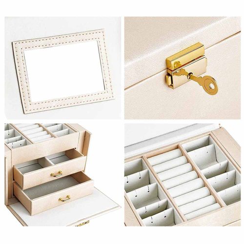 Timeless Beauty Ékszertartó táska, több színben-pezsgőszín (HOP1001273-2)