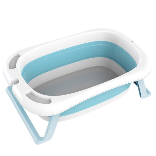 Timeless Home Összecsukható babakád hálóval, 2 színben-kék (HOP1001308-1)