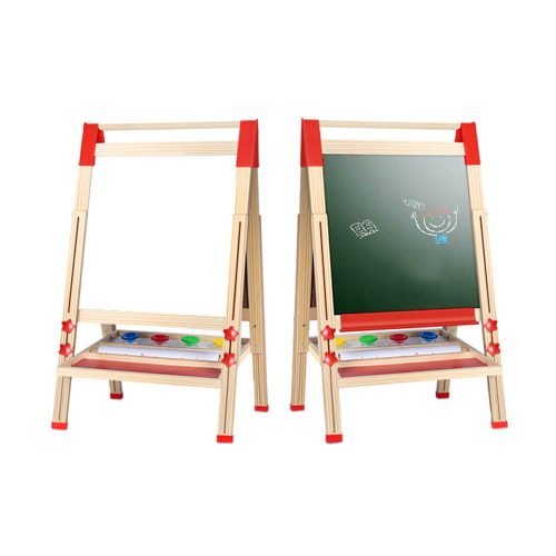 Timeless Toys Kétoldalas fa játéktábla (HOP1001361)