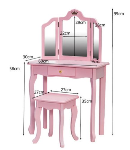 Timeless Beauty Gyermek fésülködő asztal (HOP1001365)