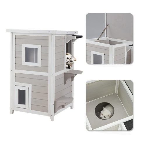 Timeless Pet 2 szintes macskaház (HOP1001370)