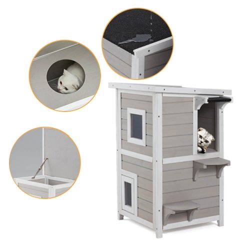 Timeless Pet 2 szintes macskaház (HOP1001370)