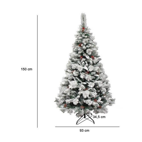 Timeless Christmas Havas műfenyő - több típusban-150 cm-es (HOP1001387-2)