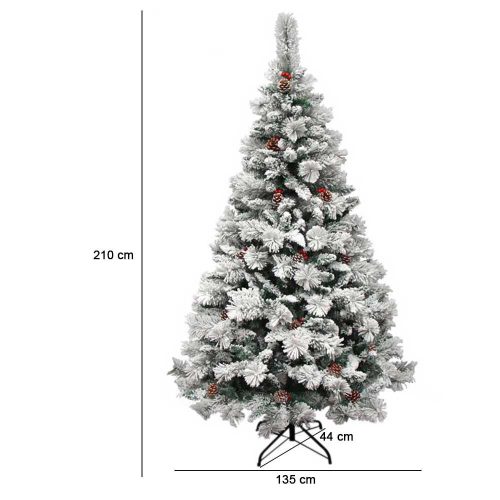 Timeless Christmas Havas műfenyő - több típusban-210 cm-es (HOP1001387-4)