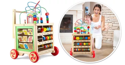 Timeless Toys Multifunkciós fa járássegítő (HOP1001441)