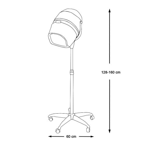 Timeless Beauty Állványos hajszárító búra (HOP1001445)