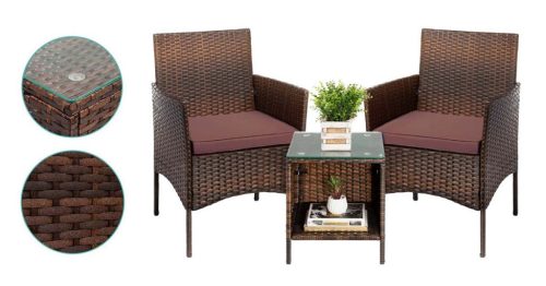 Timeless Garden Polyrattan kerti bútor szett (HOP1001460)