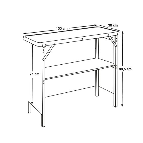 Timeless Garden Összecsukható hordozható bárpult (HOP1001461)
