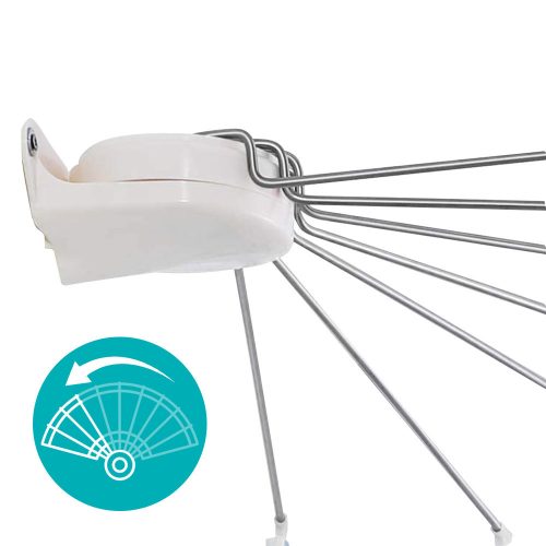 Timeless Home Ernyő alakú zuhanyfüggönytartó (HOP1001466)