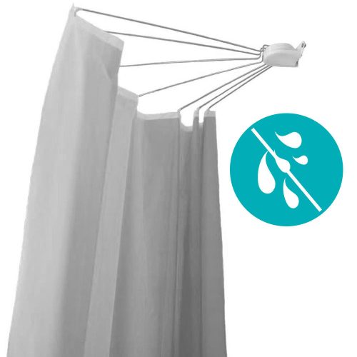 Timeless Home Ernyő alakú zuhanyfüggönytartó (HOP1001466)