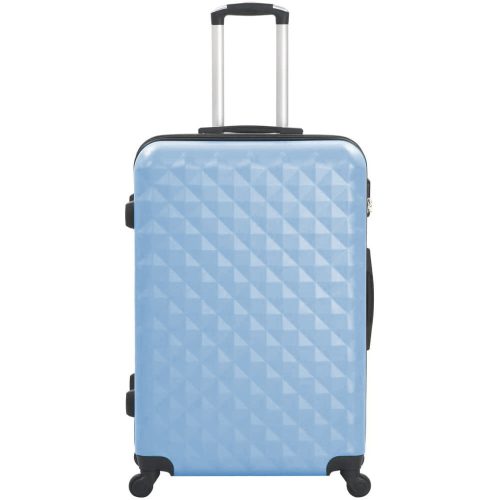 Timeless Home Utazóbőrönd szett kozmetikai táskával, több színben-acélkék (HOP1001471-2)