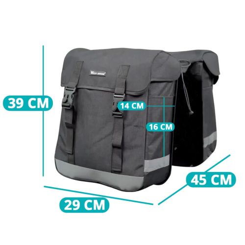 Timeless Sport Kétoldalas kerékpártáska (HOP1001480)