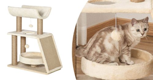 Timeless Pet Macska mászóka, bézs (HOP1001484)