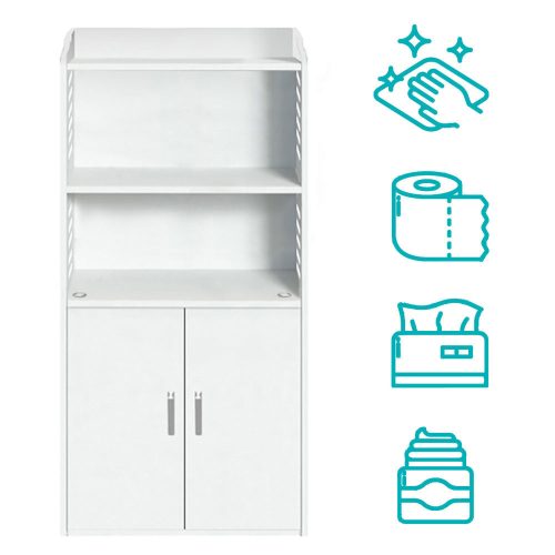 Timeless Home Kis méretű fürdőszobai szekrény, fehér (HOP1001485)