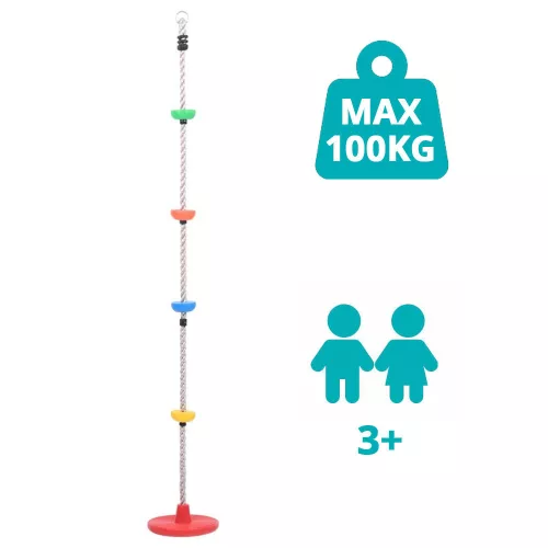 Timeless Toys 2in1 mászókötél és hinta gyerekeknek (HOP1001492)