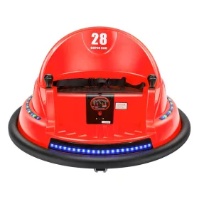   Timeless Toys Elektromos gyermek dodzsem 6V, akkumulátorral, távirányítóval, piros (HOP1001493-2)