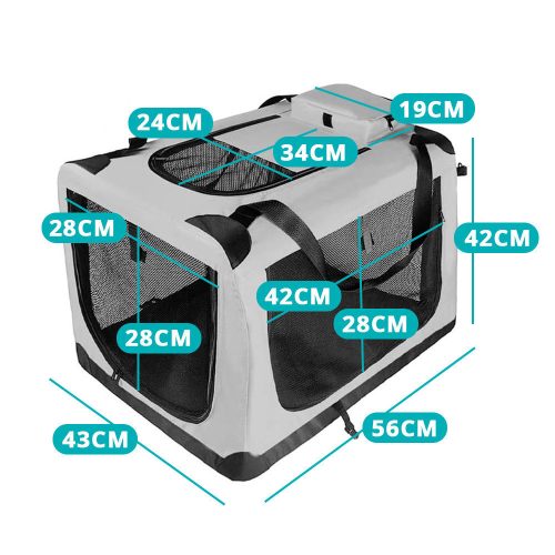 Timeless Pet Összehajtható kisállathordozó táska, több típusban-M méret (HOP1001499-2)
