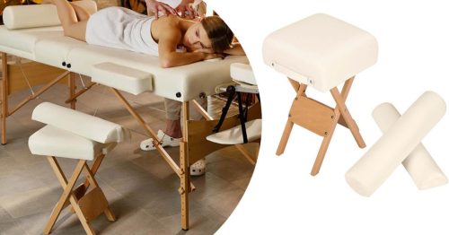 Timeless Beauty Összecsukható szék masszázságyhoz 2 masszázshengerrel (HOP1001500)