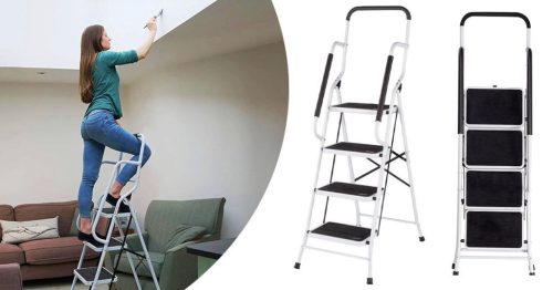 Timeless Garden 4 fokos fém létra levehető kapaszkodóval (HOP1001515)