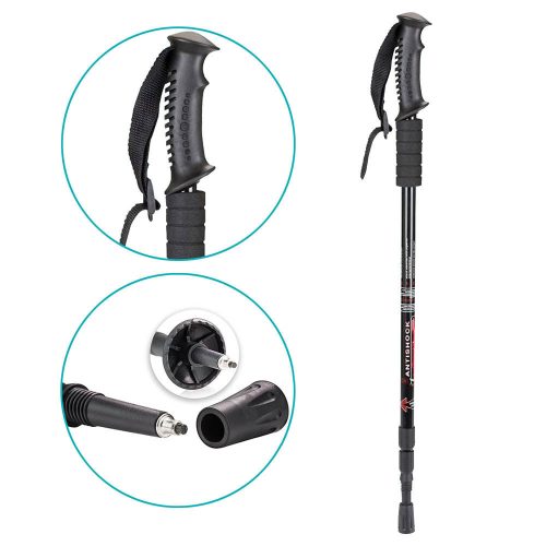 Timeless Sport Teleszkópos túrabot, 1 pár (HOP1001517)