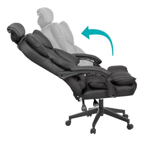 Timeless Office Lux főnöki forgószék, több típusban-fekete (HOP1001520-1)